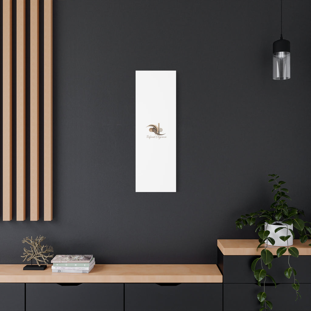 Refined Elegance Matte Canvas, Stretched | Quiet Luxury, Neutral Minimalist