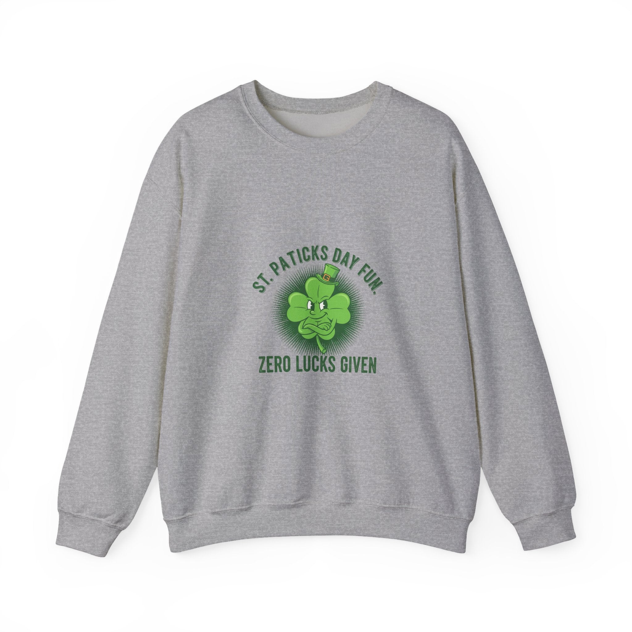 Zero Lucks Given Sweatshirt | sleepy humor, nap club