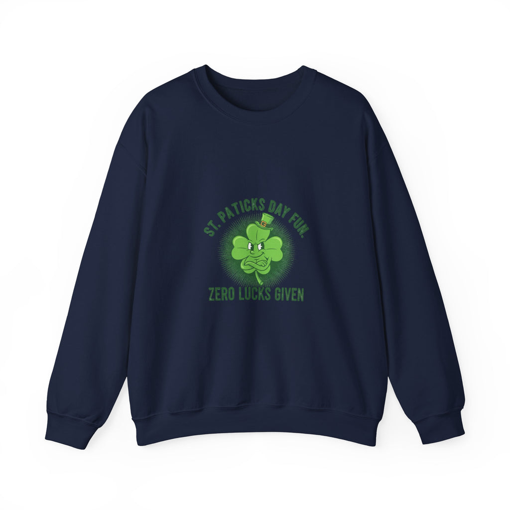 Zero Lucks Given Sweatshirt | sleepy humor, nap club