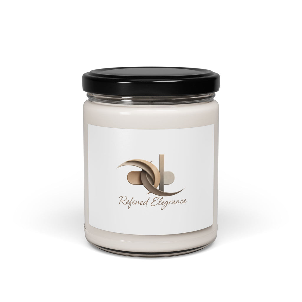 Refined Elegance Scented Soy Candle | Quiet Luxury, Neutral Minimalist