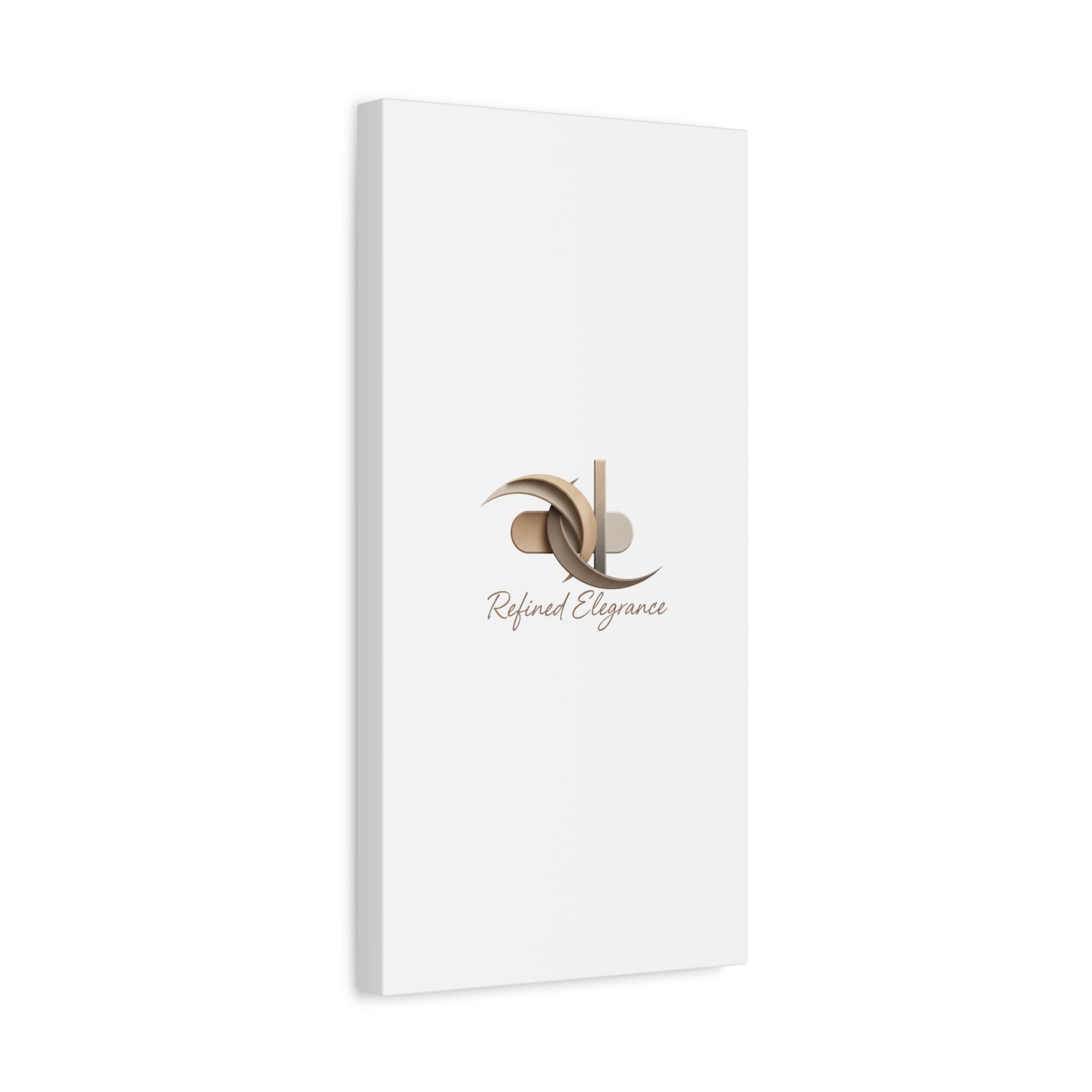 Refined Elegance Matte Canvas, Stretched | Quiet Luxury, Neutral Minimalist