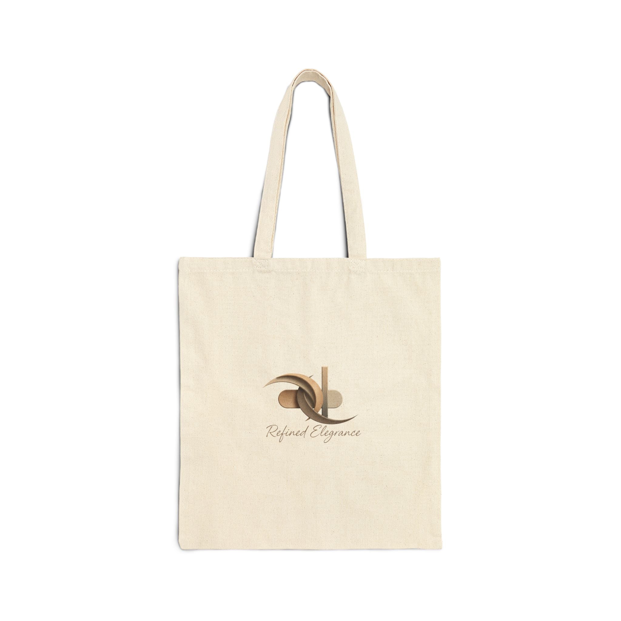 Understated Elegance Tote | Quiet Luxury, Neutral Minimalist Canvas