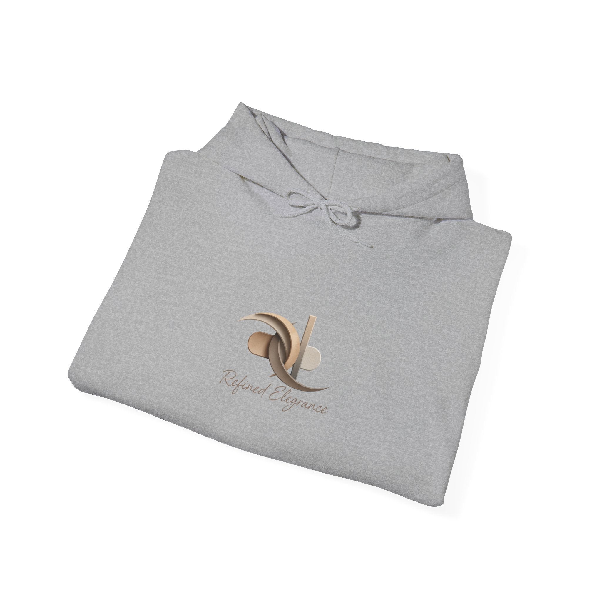 Subtle Monogram Minimalist Hood, Quiet Luxury, Neutral Minimalist