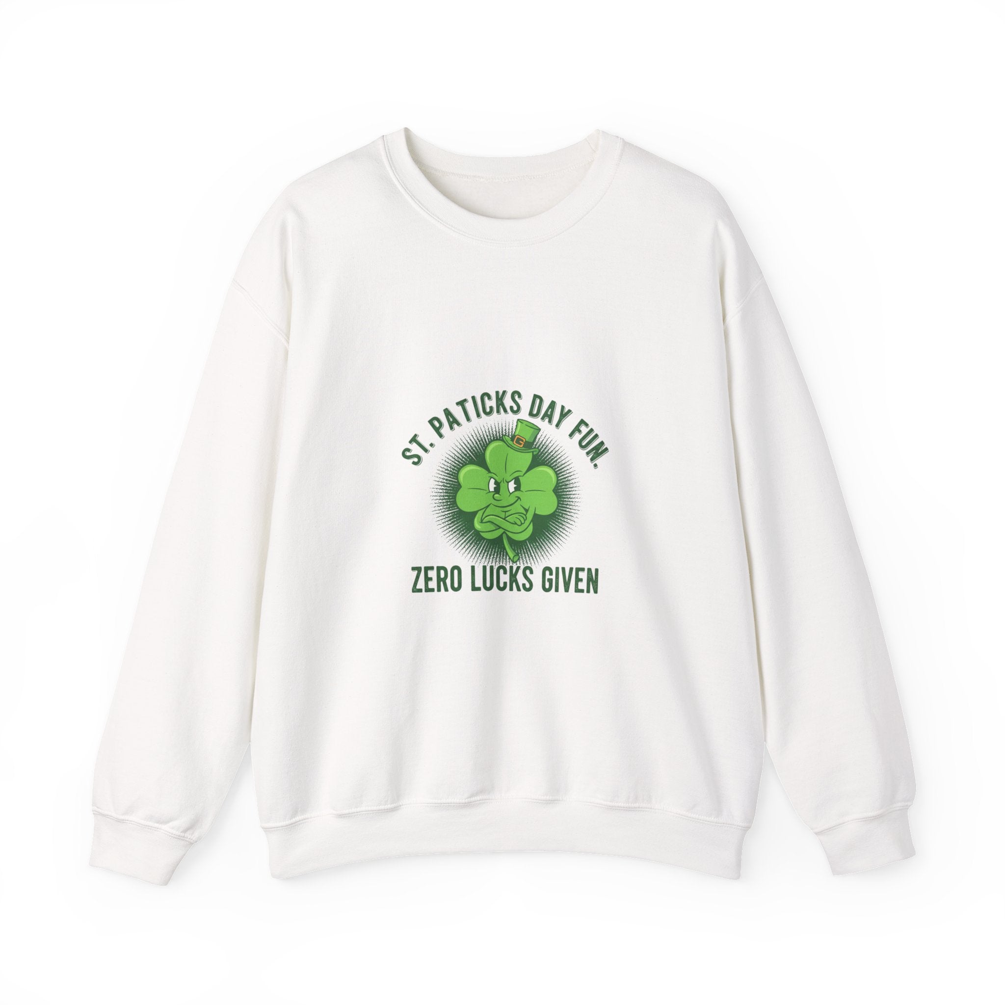 Zero Lucks Given Sweatshirt | sleepy humor, nap club