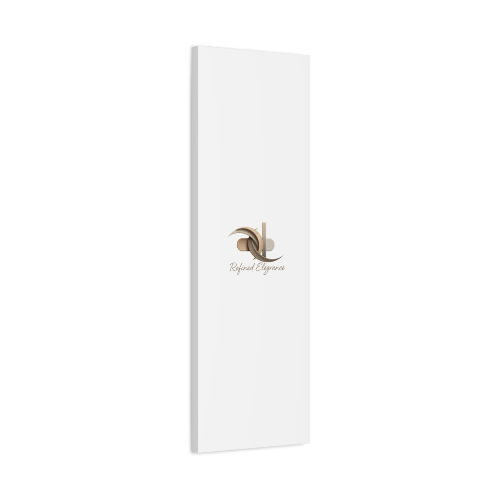 Refined Elegance Matte Canvas, Stretched | Quiet Luxury, Neutral Minimalist