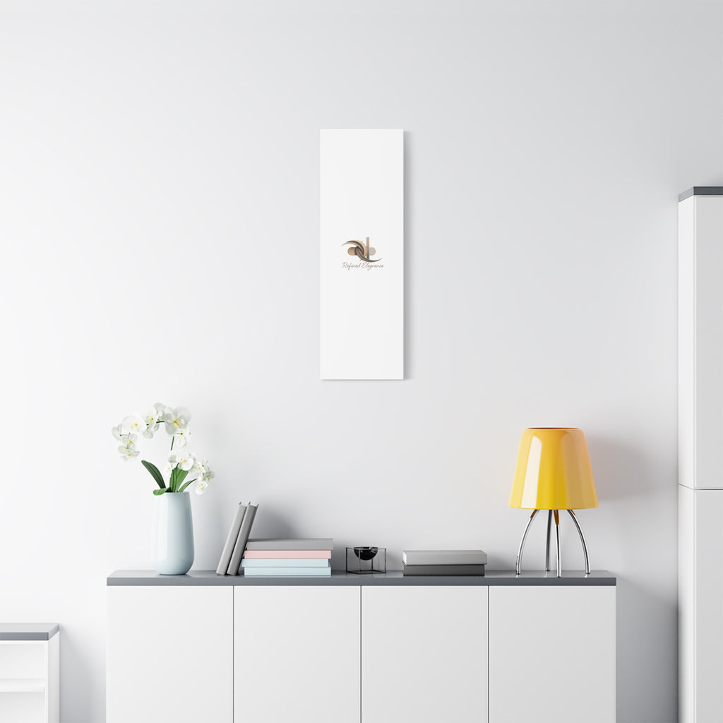 Refined Elegance Matte Canvas, Stretched | Quiet Luxury, Neutral Minimalist