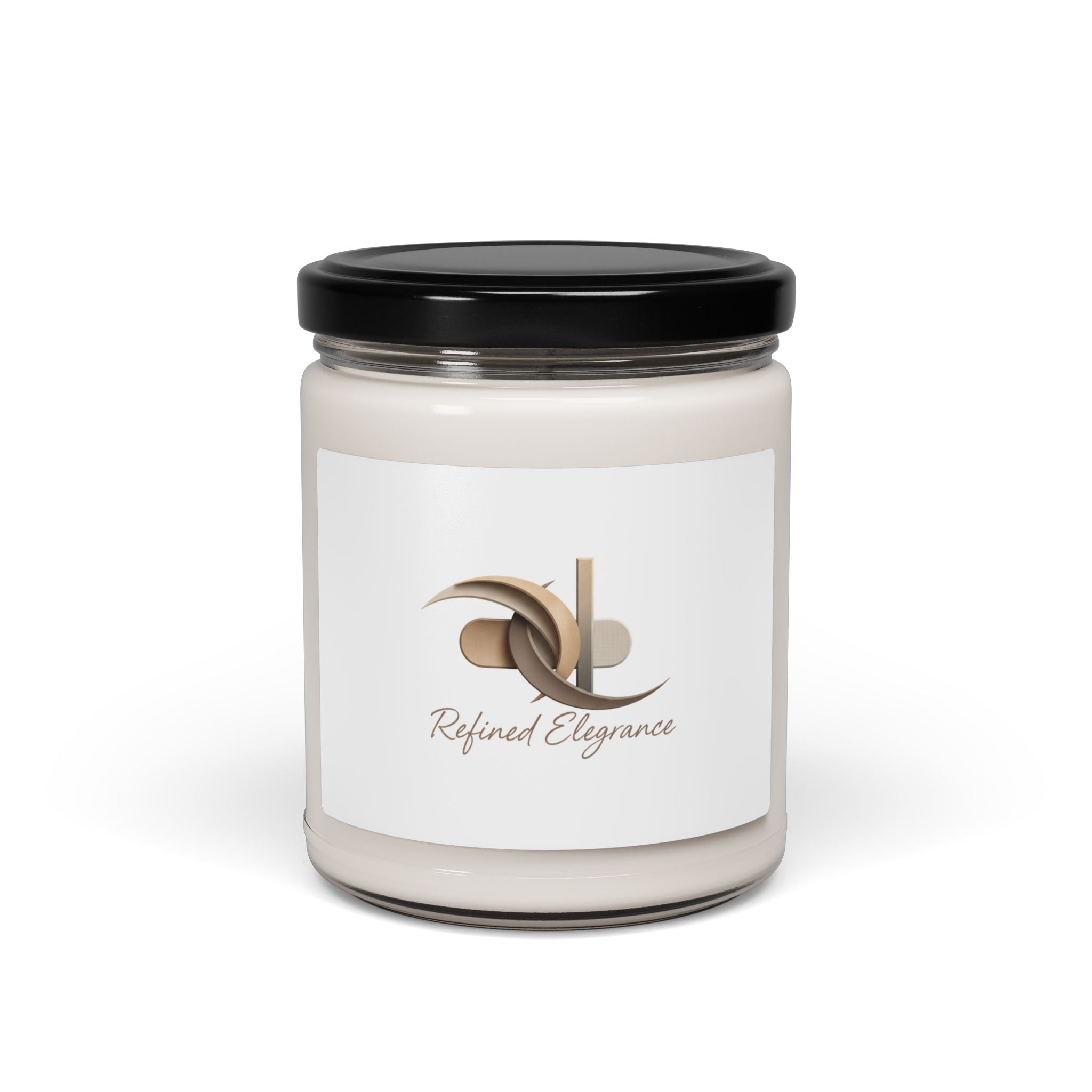Refined Elegance Scented Soy Candle | Quiet Luxury, Neutral Minimalist