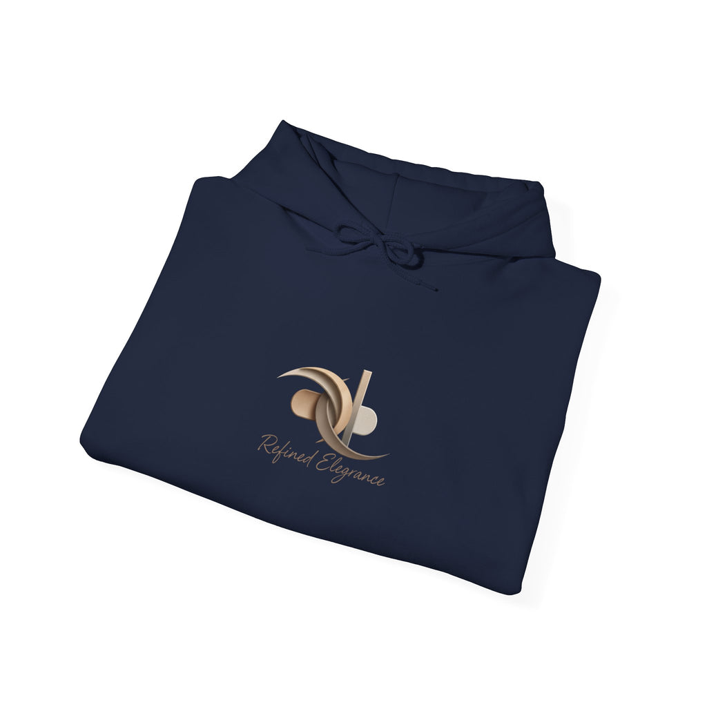 Subtle Monogram Minimalist Hood, Quiet Luxury, Neutral Minimalist