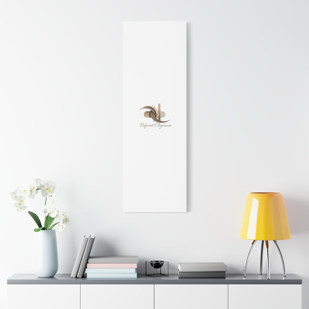 Refined Elegance Matte Canvas, Stretched | Quiet Luxury, Neutral Minimalist