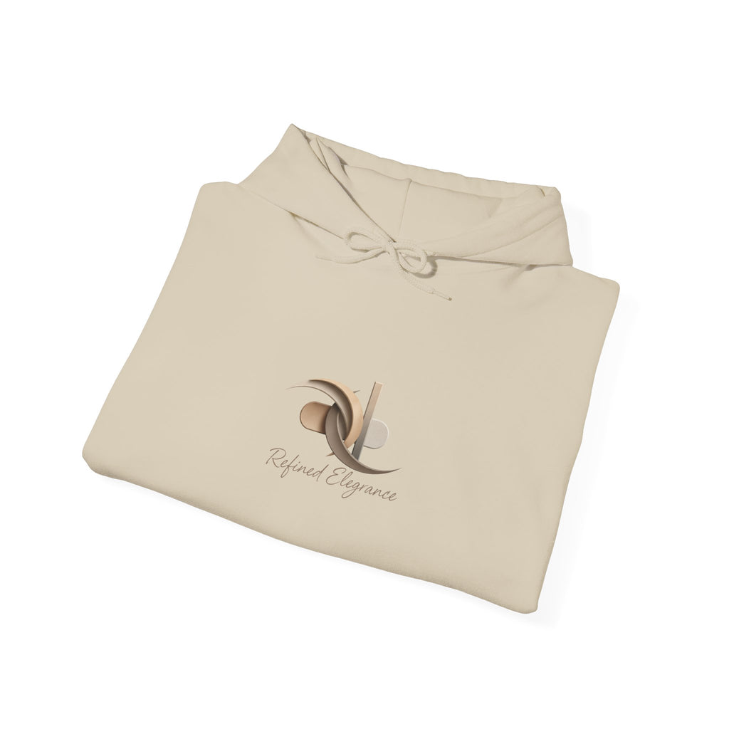Subtle Monogram Minimalist Hood, Quiet Luxury, Neutral Minimalist