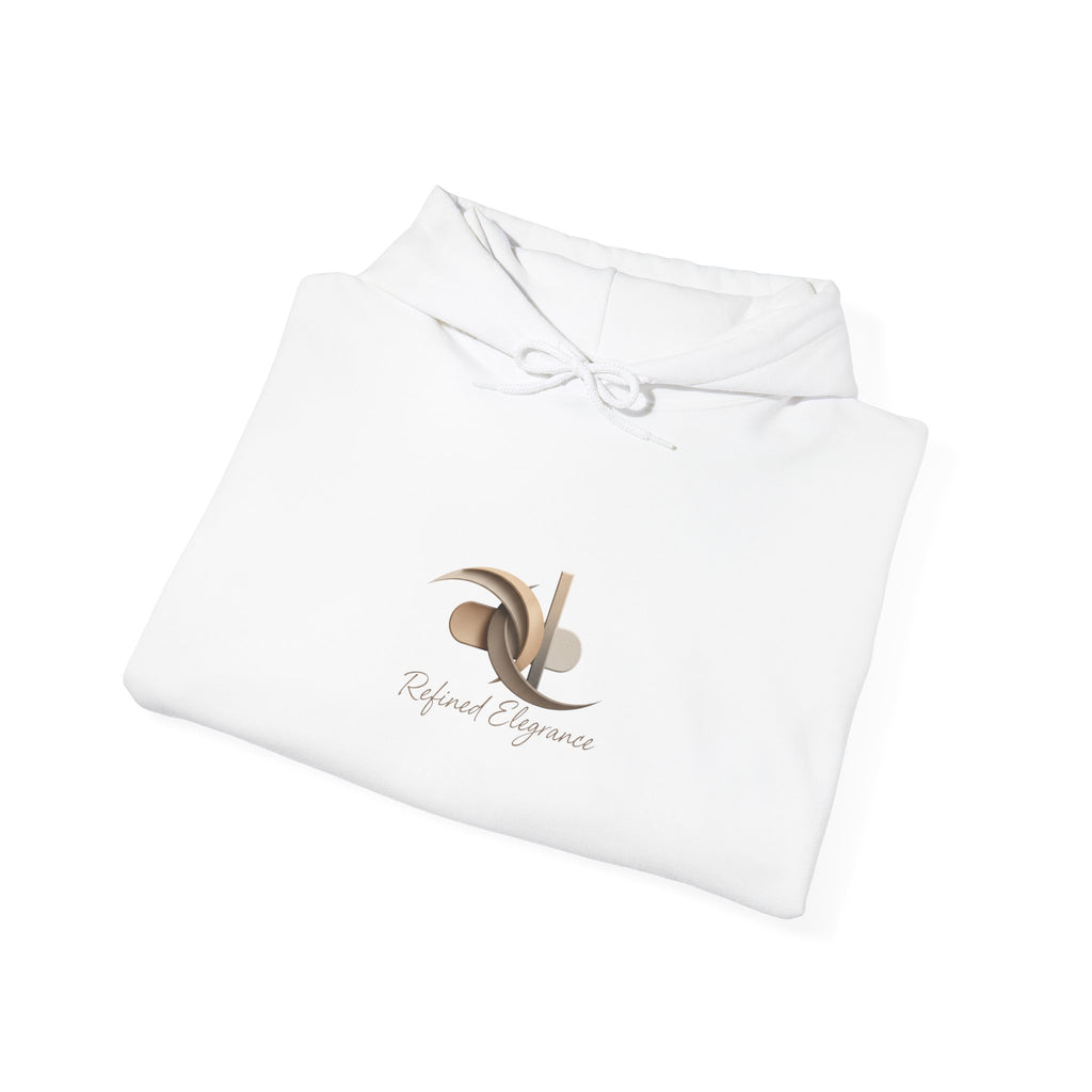Subtle Monogram Minimalist Hood, Quiet Luxury, Neutral Minimalist
