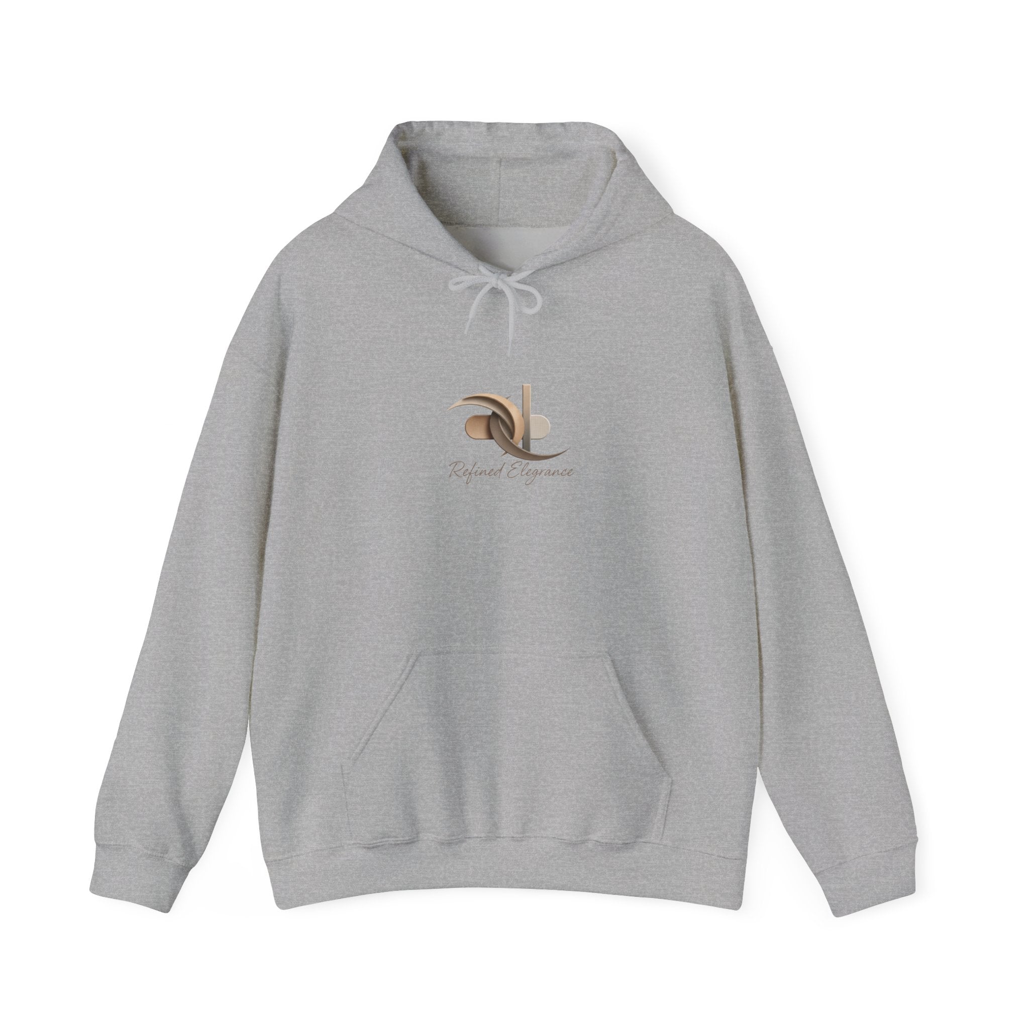 Subtle Monogram Minimalist Hood, Quiet Luxury, Neutral Minimalist