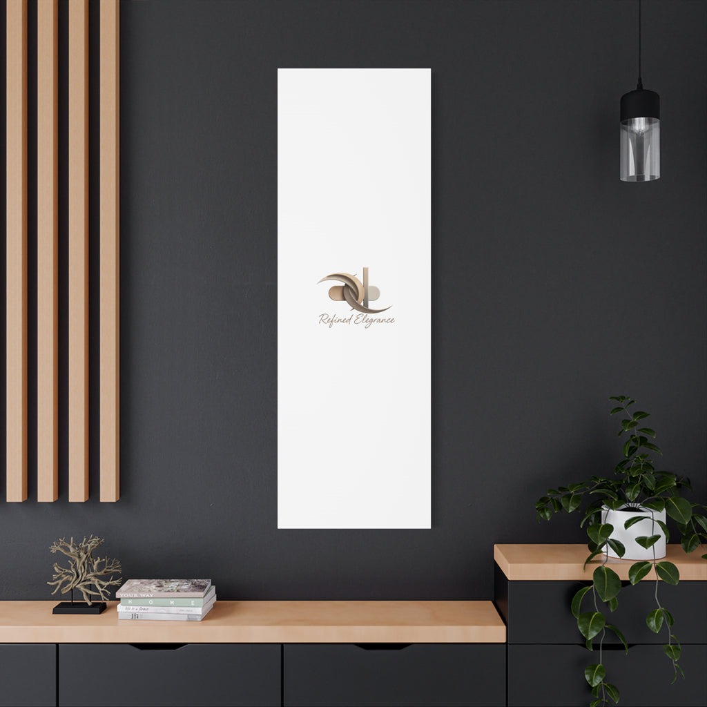 Refined Elegance Matte Canvas, Stretched | Quiet Luxury, Neutral Minimalist