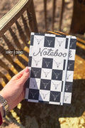 Checkered Skull Notebook