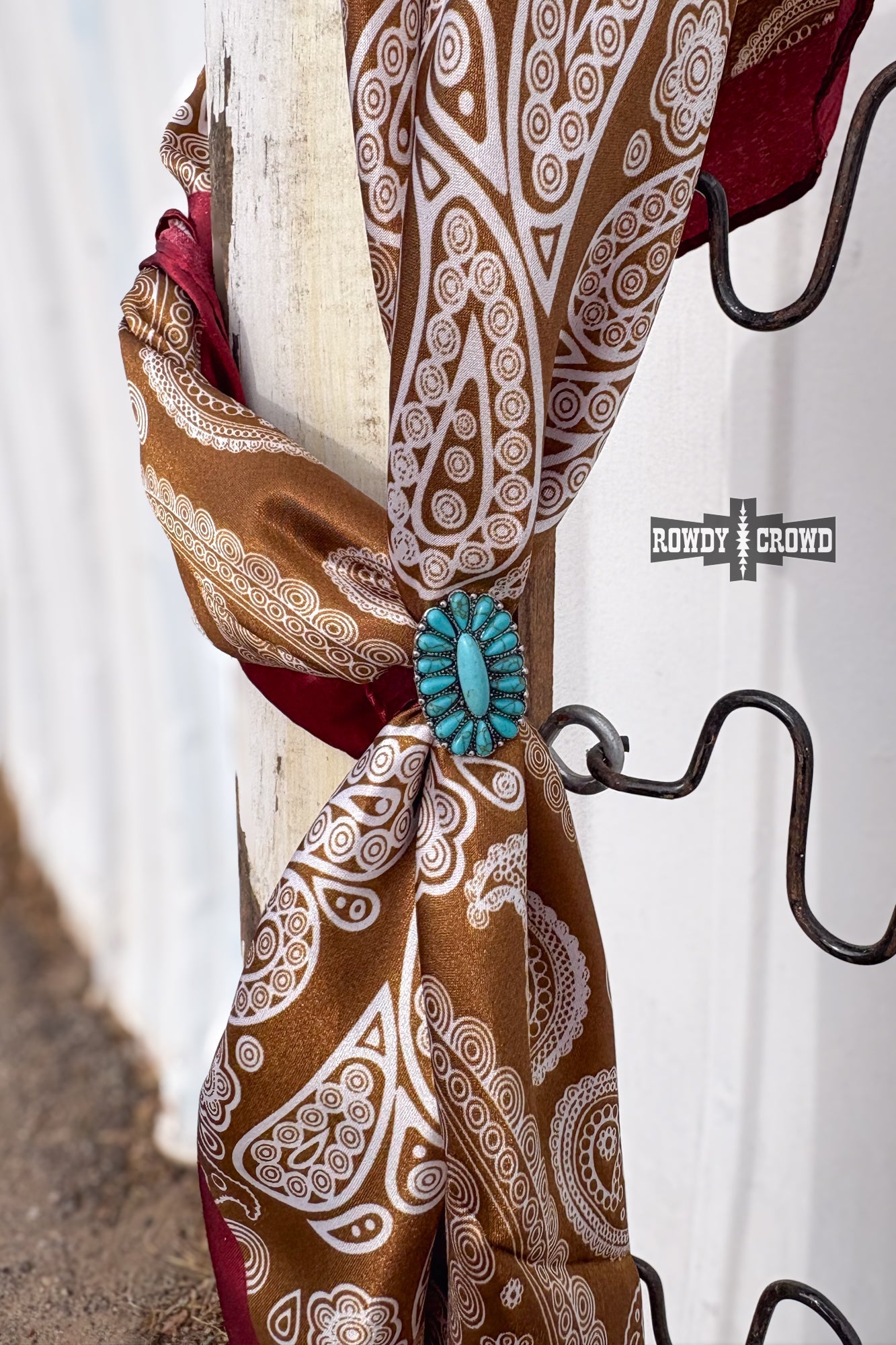 Colorado Concho Scarf Slide/ Ring