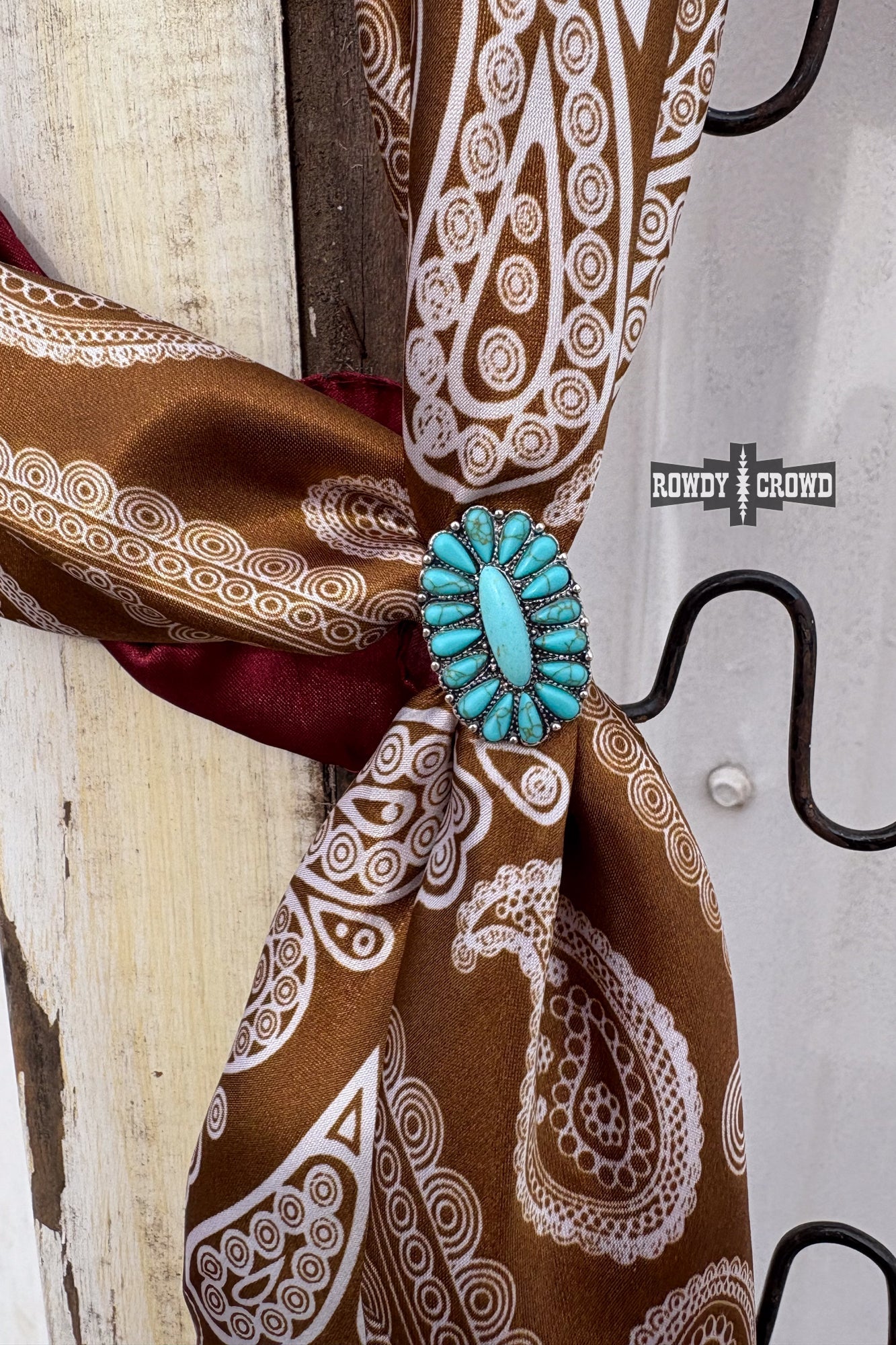 Colorado Concho Scarf Slide/ Ring