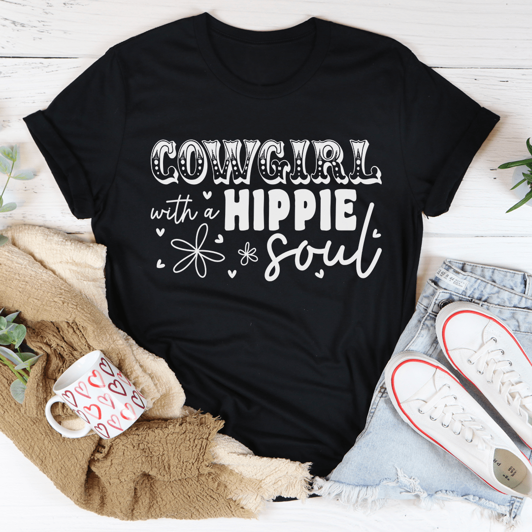 Cowgirl With Hippie Soul Tee